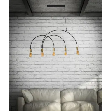 Lampa wisząca Darky M 104x5x50 cm